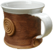 A Mug with typical emblem of pottery Vostrak